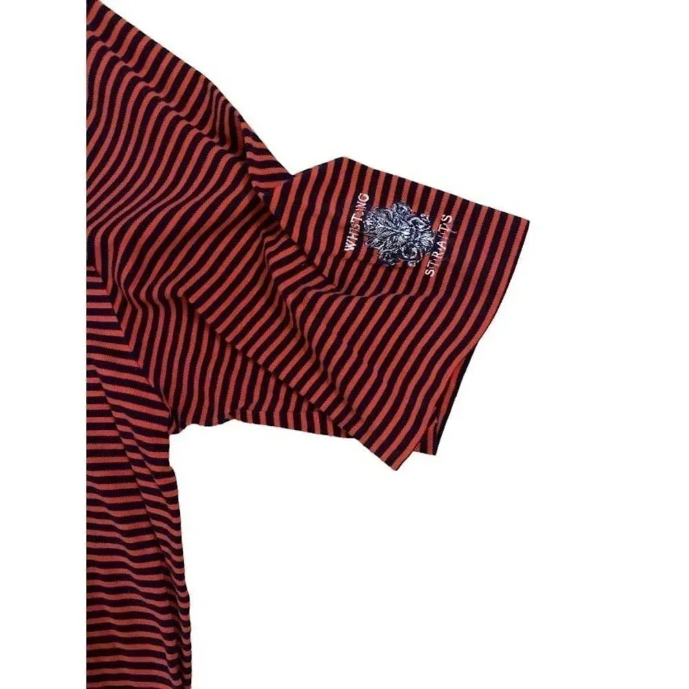Ralph Lauren Polo Golf Stripe Shirt Mens Size L Short Sleeve Casual Button